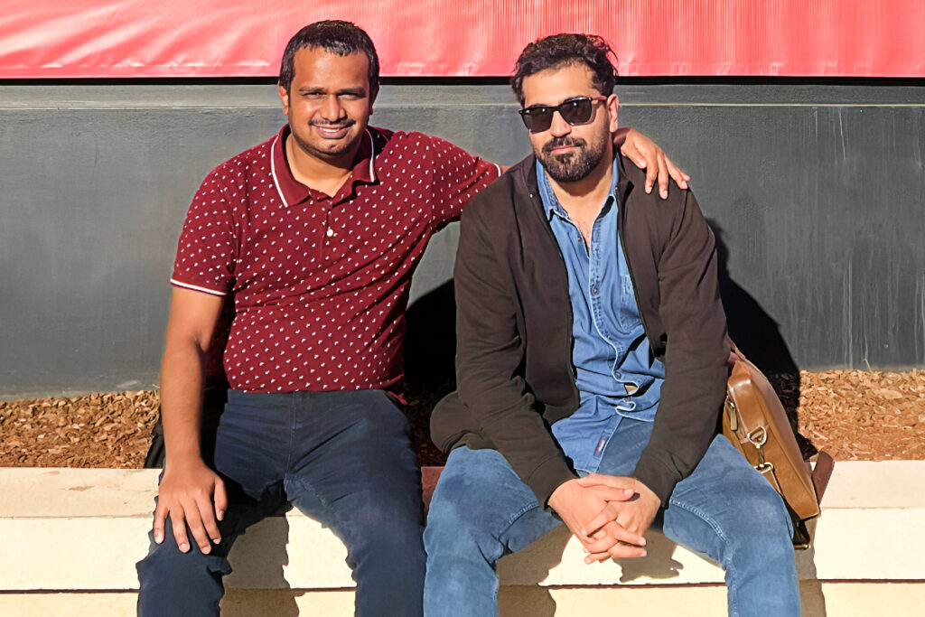 SuperAGI co-founders Ishaan Bhola and Mukunda NS